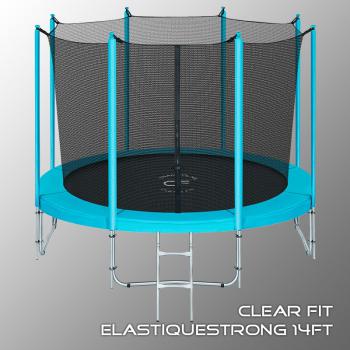 Батут Clear Fit ElastiqueStrong 14ft - Подарки для детей