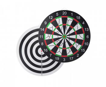 Дартс DFC двусторонний 40,3 см, 6 дротиков DAR2517D - Подарки для детей