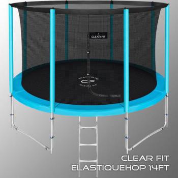 Каркасный батут Clear Fit ElastiqueHop 14Ft - Подарки для детей