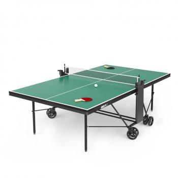 Теннисный стол UNIX Line для помещений компактный Compact indoor 18 мм MDF зеленый TT18CINDGR - Подарки для детей