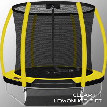 Каркасный батут Clear Fit LemonHop 6Ft уличный swat - Подарки для детей