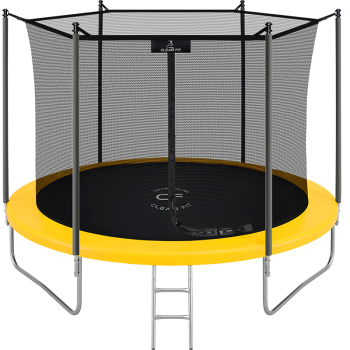 Каркасный батут Clear Fit ColorHop 10Ft желтый с сеткой спортдоставка - Подарки для детей