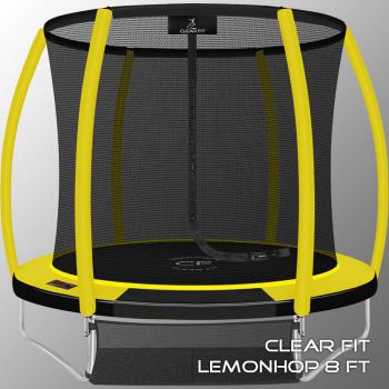 Каркасный батут Clear Fit LemonHop 8Ft с сеткой спортдоставка - Подарки для детей
