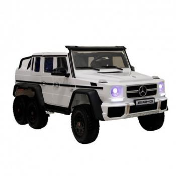 Детский электромобиль Мercedes-AMG G63 X555XX белый blackstep - Подарки для детей