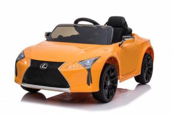 Детский электромобиль Lexus LC 500 JE1618 желтый - Подарки для детей