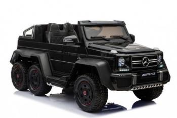 Детский электромобиль Мercedes-AMG G63 A006AA черный swat - Подарки для детей