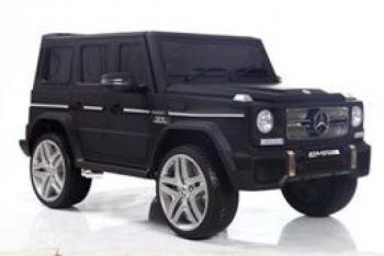 Детский электромобиль Мercedes-Benz AMG G65 4WD черный матовый - Подарки для детей
