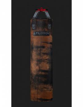 Боксерский мешок DIKO FILIPPOV из буйволиной кожи на пружинах 180см/40см/78-80кг роспитспорт - Подарки для детей