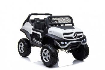 Детский электромобиль Mercedes-Benz Unimog Concept P555BP белый - Подарки для детей
