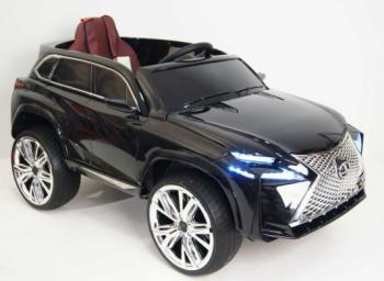 Детский электромобиль E111KX черный глянец - Подарки для детей