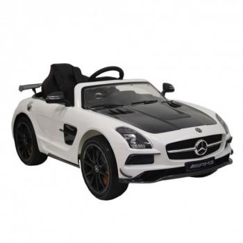 Детский электромобиль Mercedes-Benz SLS Vip-Carbon A333AA белый - Подарки для детей