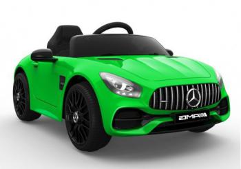 Детский электромобиль Mercedes-Benz GT O008OO зеленый глянец - Подарки для детей