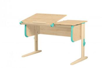 Парта школьная для детей Parta 1/75-40 без полок СУТ 25 цвет дерево зеленый екатеринбургспорт - Подарки для детей