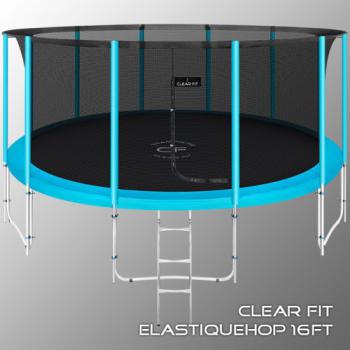 Каркасный батут Clear Fit ElastiqueHop 16Ft - Подарки для детей