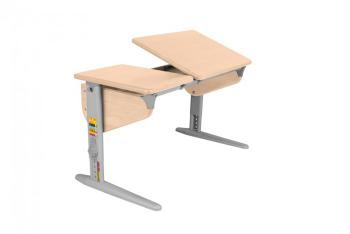 Парта школьная для детей Parta eco/75-40 без полок СУТ.52 цвет дерево черный swat - Подарки для детей