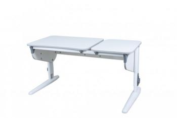 Парта школьная для детей Parta 5/75-40 без полок СУТ.45 цвет белый серый роспитспорт - Подарки для детей