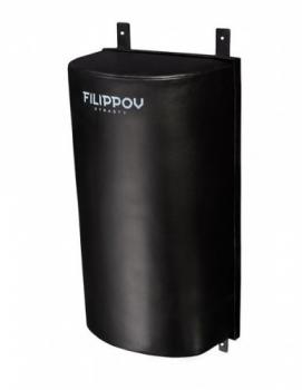 Подушка Полусфера onePRO FILIPPOV большая из натуральной кожи 75см/42см/27см черный - Подарки для детей