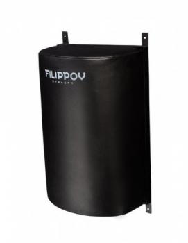 Подушка Полусфера onePRO FILIPPOV малая из натуральной кожи 60см/40см/27см черный - Подарки для детей