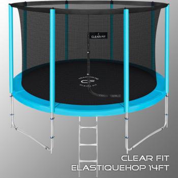 Каркасный батут Clear Fit ElastiqueHop 14Ft - Подарки для детей