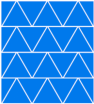 Наклейки COVA™SPORT "Треугольник" 333-195 светоотражающие 100Х85 мм (синий) - Подарки для детей