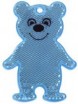Подвес-катафот COVA™SPORT "Медвежонок" 333-031 светоотражающий 70х50х5мм синий - Подарки для детей