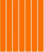 Наклейки COVA™SPORT "Полоса" 333-178 светоотражающие 100Х85 мм (оранжевый) - Подарки для детей