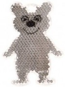 Подвес-катафот COVA™SPORT "Медвежонок" 333-027 светоотражающий 70х50х5мм прозрачный - Подарки для детей