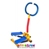 Детский тренажер Moove Fun SH-10 Степпер с ручкой роспитспорт - Подарки для детей