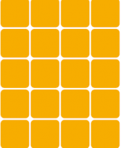 Наклейки COVA™SPORT "Квадрат" 333-167 светоотражающие 100Х85 мм (желтый) - Подарки для детей